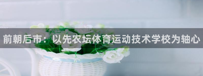 k1体育平台最新网站下载：前朝后市：以先农坛体育运动技术学校为轴心