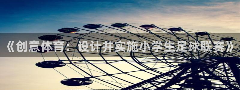 k1体育链接多少：《创意体育：设计并实施小学生足球联赛》